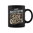 Women's Im Not Procrastinating Im Doing Side Quests Book Lover Graphic Print Coffee Mug Women's Im Not Procrastinating Im Doing Side Quests Book Lover Graphic Print Coffee Mug