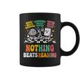 Women's Nothing Beats Reading Rock Paper Scissors Book Love Graphic Print Coffee Mug