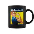 「We Can Do It」ポスター ロージー The Riveter Girl Power」 コーヒーマグ