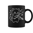 かわいい猫がバイオリンを弾くフィドラーのフォークミュージック コーヒーマグ