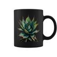 アガベ植物コレクターアガベメキシカン民俗画 コーヒーマグ