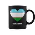 ウズベキスタン国旗シャツ コーヒーマグ