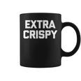 エキストラクリスピーtシャツ面白い言葉で皮肉なノベルティユーモア コーヒーマグ