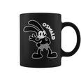 オズワルドウサギの手を振るウサギ コーヒーマグ