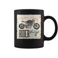 カフェレーサー カスタム バイク おしゃれ オートバイ ライダー イラスト コーヒーマグ