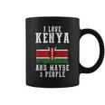 ケニアアフリカ国旗 I Love Kenya コーヒーマグ