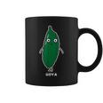 ゴーヤ ゴーヤー 顔 イラスト かわいい おもしろ 面白い 簡単 シンプル ゆるい 野菜 コーヒーマグ