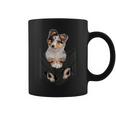 シェルティー犬愛好家のためのポケットに入った面白いシェットランドシープドッグ コーヒーマグ