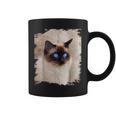 シャムの子猫の頭の顔 コーヒーマグ