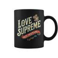 ジャズ愛好家のためのラブシュプリームジャズフェスティバル コーヒーマグ
