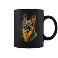 ジャーマンシェパード 犬 モチーフ ペット イラスト ジャーマンシェパード コーヒーマグ