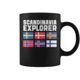スカンジナビア エクスプローラー フラグ スウェーデン ノルウェー アイスランド コーヒーマグ