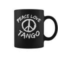 タンゴ ダンサー ダンス パートナー デザイン ピース ラブ タンゴ コーヒーマグ