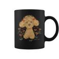 トイプードル かわいい いぬ 子犬 ペット おもしろ 動物 アート イラスト 長袖tシャツ コーヒーマグ