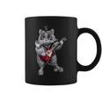 ハムスター ロックスター 動物 ギター コーヒーマグ