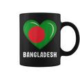 バングラデシュ国旗シャツ コーヒーマグ