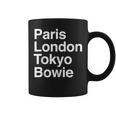 パリ東京ロンドンボウイ ギフトデザイン Bowieouvenir コーヒーマグ