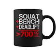 パワーリフティング700kgクラブメンブ Powerlifting 700 Kg Club Member コーヒーマグ