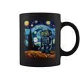 ビンテージロボットアート ゴッホ おもちゃ ロボットビルダー ロボティクス 長袖tシャツ コーヒーマグ