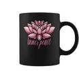 ピンクの蓮の花 曼荼羅 コーヒーマグ