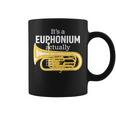 ブラスバンドのユーフォニアム奏者のための面白いユーフォニアムジョーク「 Euphonium Humour 」 コーヒーマグ