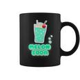 メロンソーダ／クリームソーダ 夏 （デリシャス スイーツ）昭和レトロ ポップ 80S かわいい イラスト コーヒーマグ
