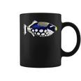 モンガラカワハギ塩水リーフアクアリウム水槽 コーヒーマグ