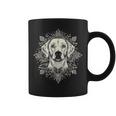 ラブラドールレトリバー 犬 モチーフ ペット 曼荼羅 ラブラドールレトリバー コーヒーマグ