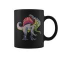 リアルなスピノサウルス 恐竜 先史時代の野生動物 長袖tシャツ コーヒーマグ