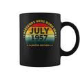 レトロな69歳の誕生日伝説は1957年7月に誕生しました。 コーヒーマグ