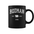 ロッドマン アイオワ Ia ビンテージ アスレチック スポーツ デザイン コーヒーマグ