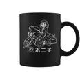 不二子ペコ風 レトロガール バイク Fujiko 日本 アニメ パロディ コーヒーマグ