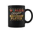 世界で一番大丈夫なバカラ プレーヤー レトロ ギャグ ギフト 面白いカジノ コーヒーマグ