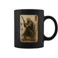 侍亀 日本美術 亀 武士道刀 コーヒーマグ