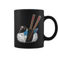 寿司ロール オウム I Kawaii Food I Blue-Masked Lovebird 長袖tシャツ コーヒーマグ