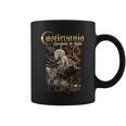 悪魔城ドラキュラ シンフォニーボックス アート ゴシック 月 夜 レトロ ゲーマー 長袖tシャツ コーヒーマグ
