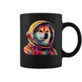 柴犬 面白いtシャツ 犬 宇宙飛行士 かわいい メンズ 子供 おもしろ 服 グッズ ネタ 犬好き コーヒーマグ