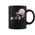 桜の木と月 日本の美しい桜 春 コーヒーマグ