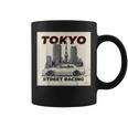 自動車愛好家のための東京ストリートレーシングカーデザイン コーヒーマグ