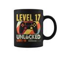 面白い17歳の誕生日 17歳 ギフト レベル17 アンロック コーヒーマグ