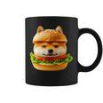 面白いtシャツ 柴犬 犬 イヌ ハンバーガー メンズ 犬好き グッズ かわいい おもしろ 面白い 服 ネタ 長袖tシャツ コーヒーマグ