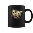 面白い咳き猫のミーム コーヒーマグ