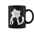 黒猫と白猫 コーヒーマグ