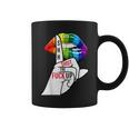 黙ってろよ Lgbtq コーヒーマグ