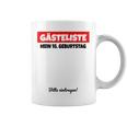 18th Birthday Guest Book 80 Years Graphic Print Coffee Mug