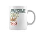 1953年5月以来素晴らしい誕生日。面白いレトロ。 コーヒーマグ