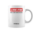 30th Birthday Man Woman 30th Birthday Party Guest Book Graphic Print Coffee Mug