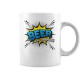 Beer Is My Superpower Comic Book Graphic Print Coffee Mug