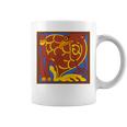 Book Of Kells Celtic Knot Medieval Bird Premium Tri-Blend Graphic Print Coffee Mug