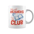 Book Late Night Readers Club Bookish Bookworm Reading Premium Tri-Blend Graphic Print Coffee Mug